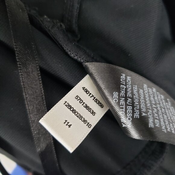 White House Black Market Instantly Slimming Black Lace Bandage Sheath Dress 6P - Picture 9 of 11